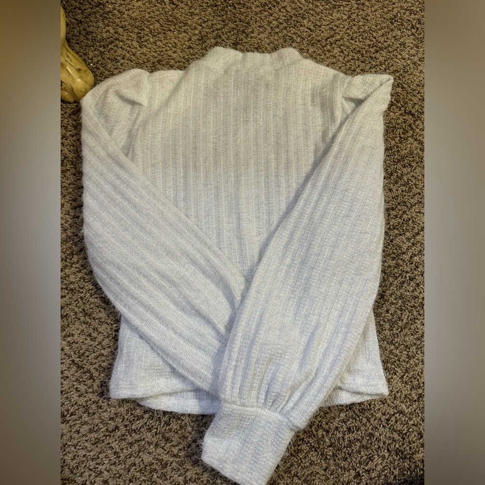 Good Luck Gem Cowl Neck Sweater